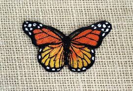 Find the perfect blue monarch butterfly stock illustrations from getty images. 3 Large Light Blue Monarch Butterfly Patch Iron On Sew On Embroidered Applique Sewing Patches Embellishments Finishes Sewing