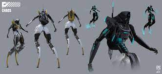 artstation epic games chaos conceptart daytoner daniel hahn epic games epic robot design