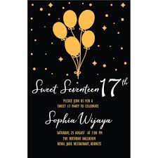 Buat undangan pesta ulang tahun yang sempurna untuk hari spesial anda. Blog Pendidikan Desain Undangan Ulang Tahun Sweet Seventeen Kosong