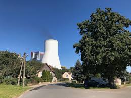 Jeden z nich został całkowicie zniszczony. Zdjecie Elektrownia Turow Mapa Turystyczna Pl