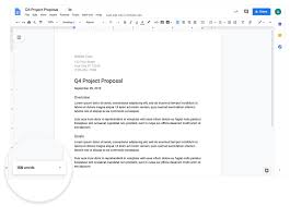Google docs brings your documents to life with smart editing and styling tools to help you format text and paragraphs easily. Google Docs Zeigt Neu Anzahl Zeichen Und Worter Wahrend Des Tippens An It Magazine