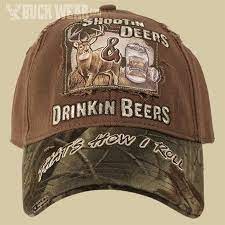 Amazon Com Buck Wear Deers Beers That S How I Roll Hunting Hat Shootin Deer And Drinkin Beer Hat Sports Outd Hunting Clothes Hunting Hat Hats For Men