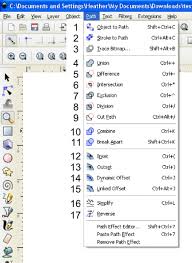 Inkscape Path Operations Explained Part 1 Cricut Tutorials Tutorial Silhouette Tutorials