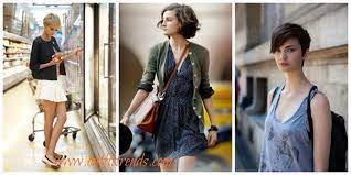 Many women opt for short hairstyles during the summer to beat the heat, to make a statement, or because short hair can be much easier to handle and style. 30 Cute Outfits That Go With Short Hair Dressing Style Ideas
