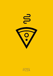 Pizza Icon Of The Week 001 By Tom Nulens Sodafish Pizza Branding Pizza Logo Pizza Poster