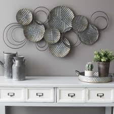 Farmhouse wall decor ideas that will help you create cohesive interiors. 41 Farmhouse Galvanized Metal Plates In 2021 Plate Wall Decor Plates On Wall Galvanized Metal Wall