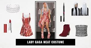 Lady gaga collects an award at the mtv video music awards while cher holds her purse. Lady Gaga Meat Costume Complete Guide Usa Jacket