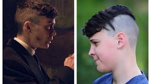 The front fringe slightly blending into the front, and the fringe back is cut separately. Boy 12 Removed From Class And Given Detention For His Peaky Blinders Haircut Manchester Evening News