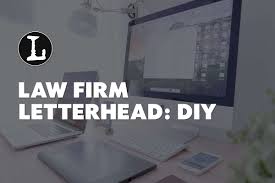 When sending out a message to clients, use a striking letterhead that is as bold as the work you do. Law Firm Letterhead A Diy Solution For Your Office Lawyerist
