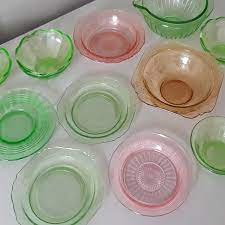 If a depression glass pattern had pink colored glass, it was also made in crystal, green or yellow glass. How To Identify And Value Depression Glass Hobbylark