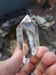 Check Out This Item In My Etsy Shop Https Www Etsy Com Listing 623259653 Water Clear Quartz Window Cryst Minerals And Gemstones Quartz Crystal Point Crystals