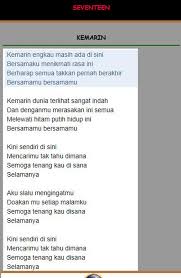 Tekan tombol untuk memainkan musik. Lirik Lagu Kemarin
