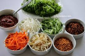 • kulit popia • air tepung gandum (sebagai gam) • 1/2 biji bawang besar • 2 ulas bawang putih • 3. Resepi Popia Taugeh Pawtaste Com