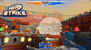 Showing slide 1 of 1. Build And Blast Away With Nerf Strike On Roblox The Toy Insider
