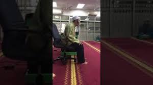 Cara solat sambil baring mengiring. Cara Solat Ketika Duduk Atas Kerusi Youtube