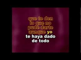Ojala que te vaya bonito. Pin En Karaoke