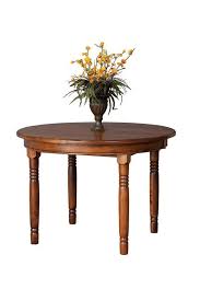 The back of the side chairs is truly unique. Round Farmhouse Leg Table From Dutchcrafters Amish Furniture
