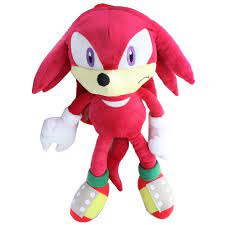 Accessory Innovations Company Sonic The Hedgehog Knuckles 18 Inch Plush Backpack In 2021 Sonic Plush Toys Plush Backpack Hedgehog Colors