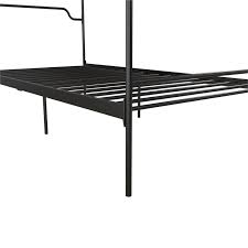 Check spelling or type a new query. Novogratz Camilla Metal Canopy Bed In Twin Size Frame In Black 4460019n