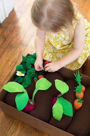 Diy Felt Garden Box Felt Diy Diy For Kids Diy Baby Stuff