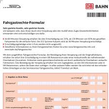 Die meisten verbindungen im deutsche bahn fahrplan gibt es im regionalverkehr. Deutsche Bahn Fahrpreis Erstattung Pdf Formular Download Chip