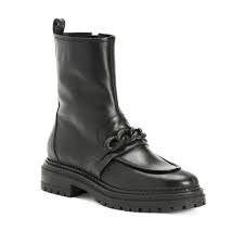 Napoleoni Booties With Chain Sale Metziahs