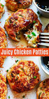 See more ideas about ground chicken recipes, recipes, ground chicken. Chicken Patties Extra Juicy And The Best Recipe Rasa Malaysia