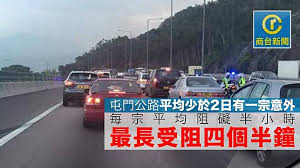 Jun 18, 2021 · 【now新聞台】一名男子在屯門公路懷疑落車維修車輛時，被貨車撞倒受傷送院。 從網上圖片見到，傷者倒臥在馬路邊，有途經駕駛人士落車協助。 現場消息指下午五時多，傷者駕駛私家車沿屯門公路往屯門方向行駛，去到屯門. å±¯é–€å…¬è·¯éŽåŽ»ä¸‰å¹´æ¯å…©æ—¥ä¸€å®—æ„å¤–æœ€é•·æ›¾å¡žè»Š4å€‹åŠé˜ å•†å°æ–°èž Line Today