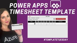 You can configure the workflows to. Powerapps Timesheet Template Youtube