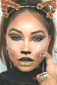15 Halloween Katze Gesicht Make Up Ideen Fur Madchen Und Frauen 2018 Hallo Frauen Fur Gesicht Hallo Make Up Gesicht Katzen Make Up Katze Schminken