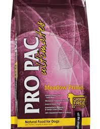 Dogs and cats thrive on meat protein and pro pac® ultimates™ provides the. Pro Pac Ultimates Dog Food Meadow Prime Pawtopia Your Pet S Nutritionist