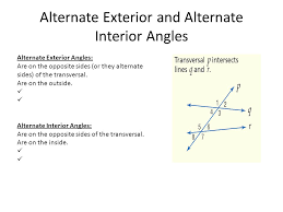 Parallel Lines And Transversals Ppt Video Online Download