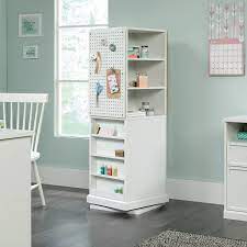 Shop for sewing craft & sewing tables and other craft room furniture products at martha stewart. Craft Pro Series Craft Tower White Sauder Sewing Room Furniture Room Furniture Small Craft Rooms