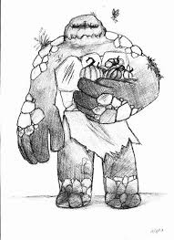 Fablehaven Fan Art Hugo The Golem Fan Art Book Art Fan Book