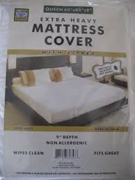 Zippered Mattress Cover King Size Protects Against Bed Bugs By American Plastic 24 50 Protects Agai Waterproof Mattress Cover Mattress Covers Cleaning Wipes