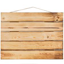 A mini pallet (yes, there are mini pallets) would be great for a lot of cool projects, including this cute bamboo holder/ decor piece. Torched Wood Pallet Wall Decor Hobby Lobby 1594274