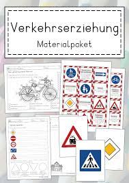 materialpaket verkehrserziehung unterrichtsmaterial im fach sachunterricht in 2021 verkehrserziehung verkehrserziehung grundschule grundschule