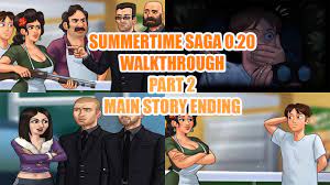 Summertime saga is a high quality dating sim/visual novel game in development! Summertime Saga 0 20 Main Story Ending Walkthrough Gameplay Part 2 Youtube