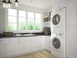 Sink base cabinet has 2 wood drawer boxes that offer a wide variety of storage possibilities. Choosing The Right Laundry Room Cabinets For Every Style The Rta Store