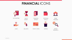 9483 free icons for powerpoint presentation. Financial Icons Free Google Slides Template