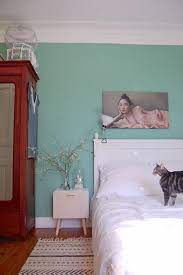 Heller farbton von türkis im schlafzimmer. Die Schonsten Ideen Mit Der Wandfarbe Turkis