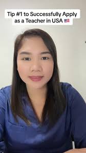 Tip to Successfully Apply as a Teacher in the USA 🇺🇸 #j1visaprogram  #j1visa #h1b #teachinusa #filipinoteacher #howtoapply #applicationprocess  #teaching #teachersoftiktok