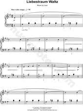 Franz Liszt Liebestraum Waltz Sheet Music Piano Solo In G Major Download Print Piano Music Sheet Music Piano Sheet Music