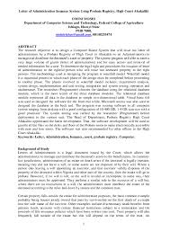 Proving in court that a deceased person's will is valid (usually a routine matter). Probate And Administration Of Estate Research Papers Academia Edu