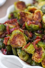 This will help ensure they cook in the same length of time. Bacon And Onion Brussels Sprouts Olga S Flavor Factory