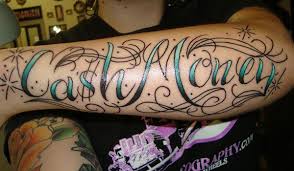 The bold font features sans serif letters, and are perfectly balanced in terms of spacing to be readable in large & small sizes. Tattoo Lettering Styles That Can Take Your Breath Away Design Press