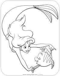 Download and print these flounder coloring pages for free. 101 Little Mermaid Coloring Pages Nov 2020 And Ariel Coloring Pages