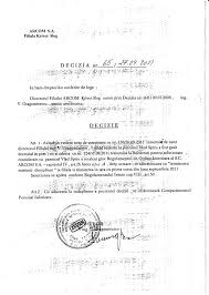 Iata mai jos o decizie de sanctionare disciplinara, cu avertisment scris. Fals Si Uz De Fals Soringhimes S Blog