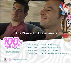 Thank you @100persenmanusia for including a Cypriot film in this year's  festival! Check out ☝🏽details of the screenings of “The Man with the  Answers” by Director Stelios Kammitsis @kammitsis @cyprusfilmdays #Cyprus  #Siprus #