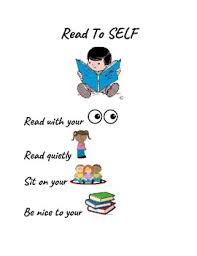 read to self anchor chart